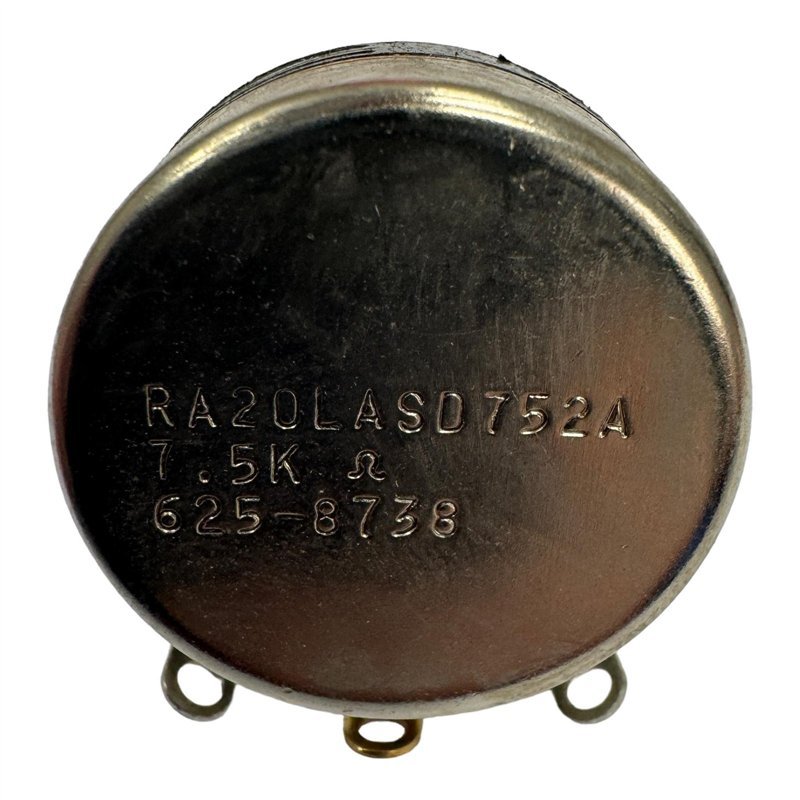 RA20LASD752A Clarostat Potentiometer 7.5 Kohm 2W 7K5
