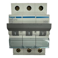 MBN310 Hager Circuit Breaker B10 3 Pole 40A