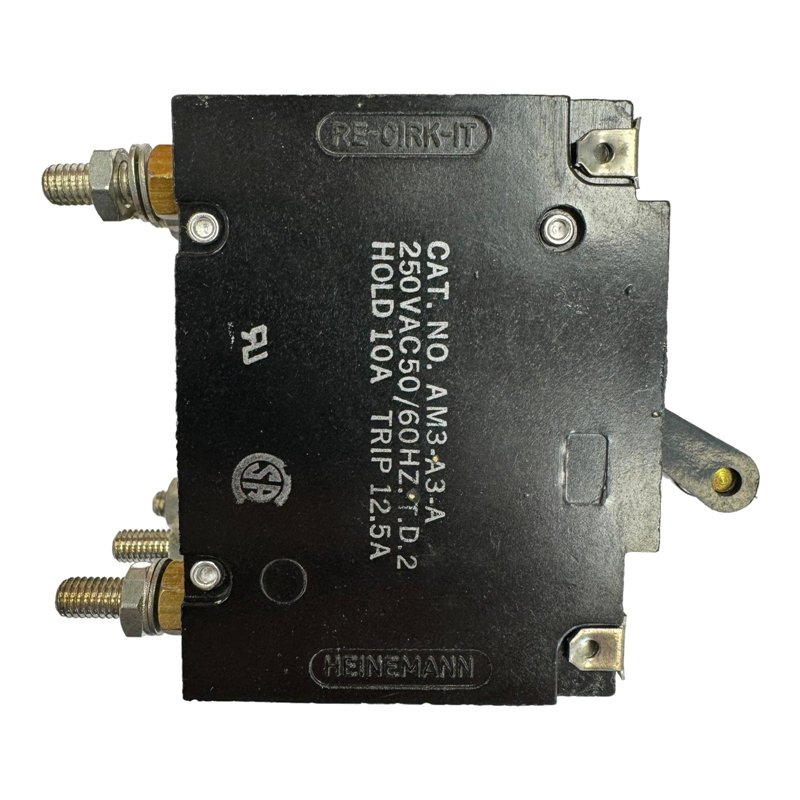 AM3-A3-A Heinemann Circuit Breaker 3 Pole 12.5A