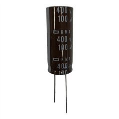 Nippon Electrolytic Capacitor Radial 100uf 400V 105C KMX 40x16mm