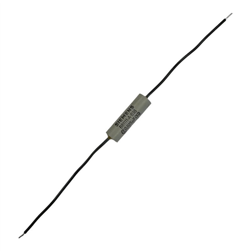 B81111-A-B38 Siemens Filter Capacitor HPF 565-1 Axial 0.025uf 250Vac 59100-12-315-9407