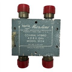 3034 Narda Hybrid Coupler 4.0-8.0Ghz 3db 0/90D