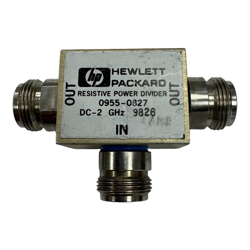 0955-0827 HP Coaxial Power Divider Combiner 2-Way DC-2Ghz N Type