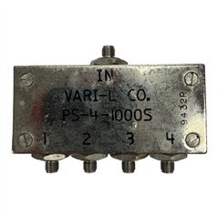 PS-4-1000S Vari-L Coaxial Power Divider Combiner 4-Way 25-1000Mhz 1W SMA(f)