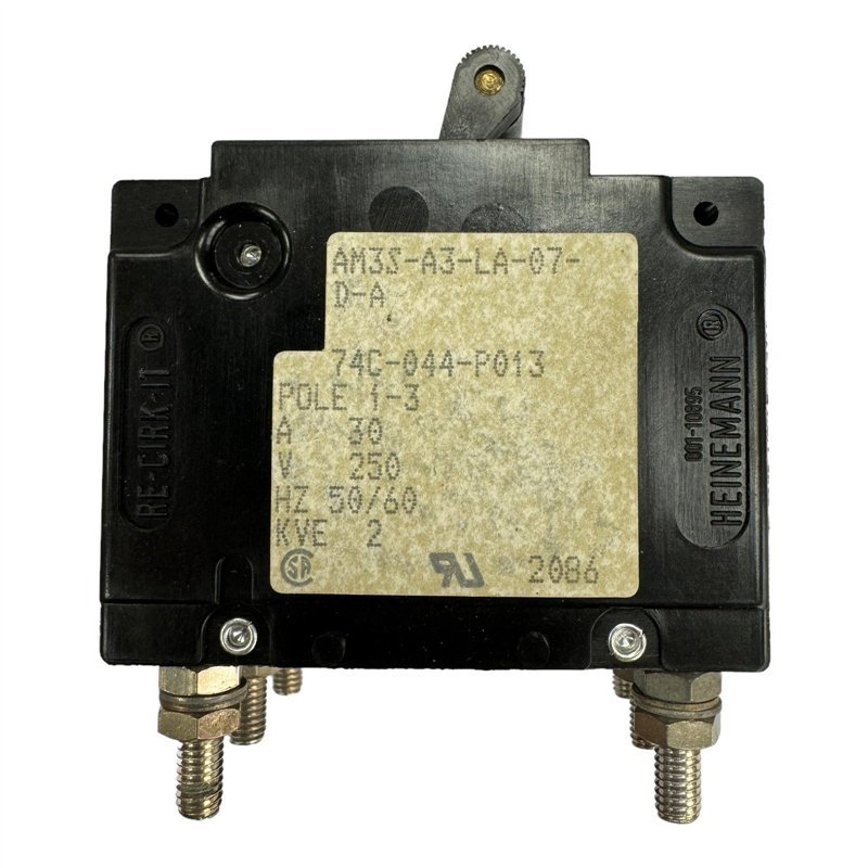 AM3S-A3-LA-07-D-A Heinemann Circuit Breaker 3 Pole 30A
