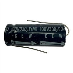 Elna Electrolytic Capacitor Axial 330uf 100V 85c 40x15mm