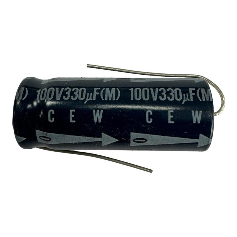 Elna Electrolytic Capacitor Axial 330uf 100V 85c 40x15mm