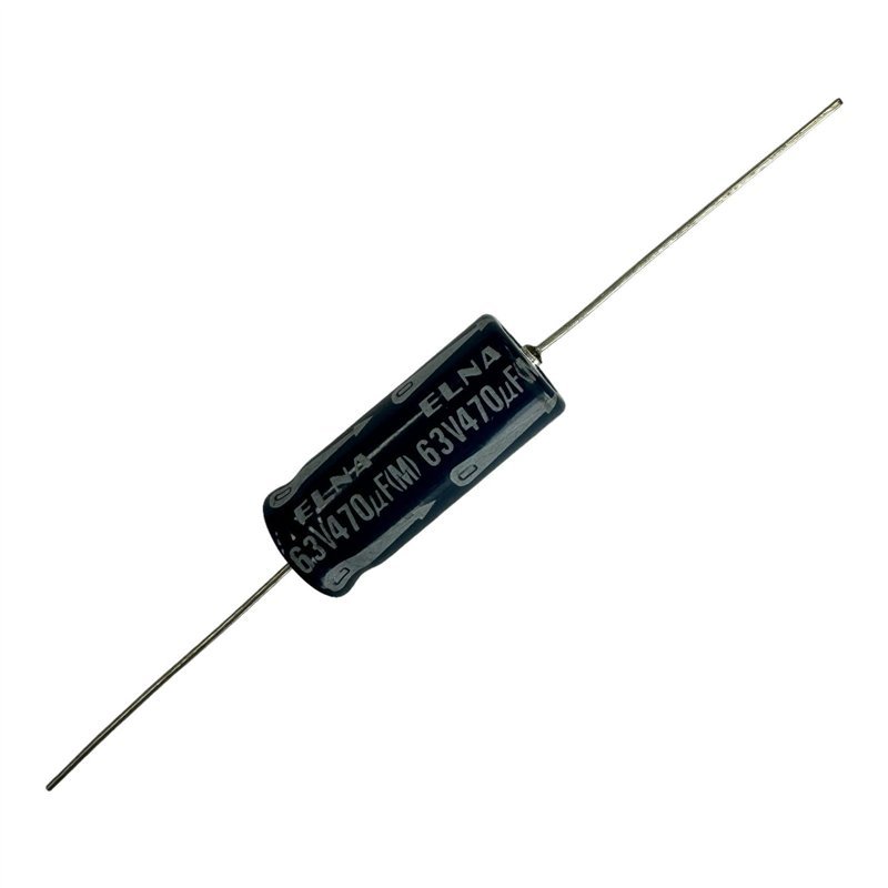 Elna Electrolytic Capacitor Axial 470uf 63V 85c 30x13mm