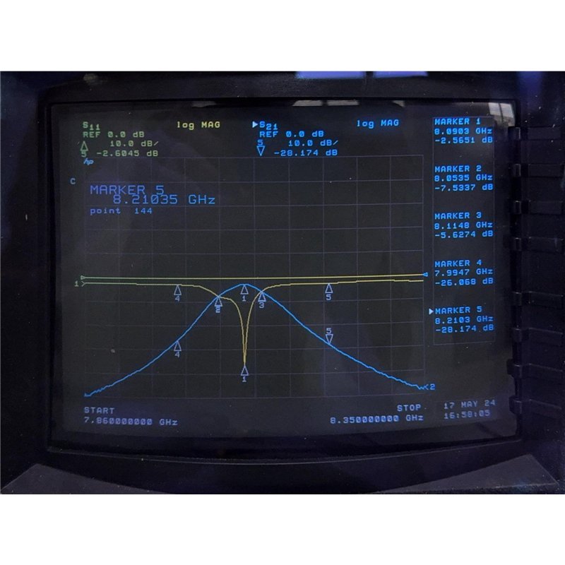 FA207 Ferranti RF Filter - Coupler 8.090Ghz SMA
