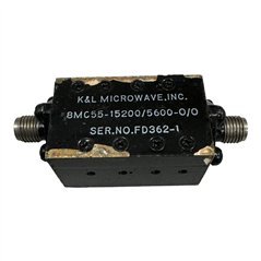 8MC55-15200/5600-0/0 K&L Microwave RF Filter Bandpass 12000-18300Mhz