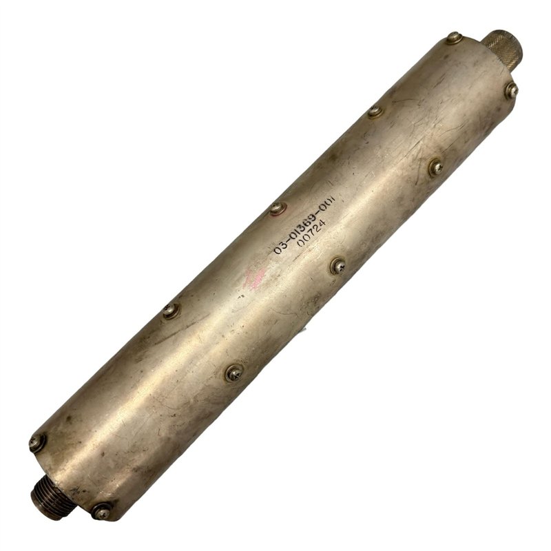 03-01369-001 Raytheon RF Tubular Lowpass Filter LPF HN-type 420Mhz 5915-00-923-5661
