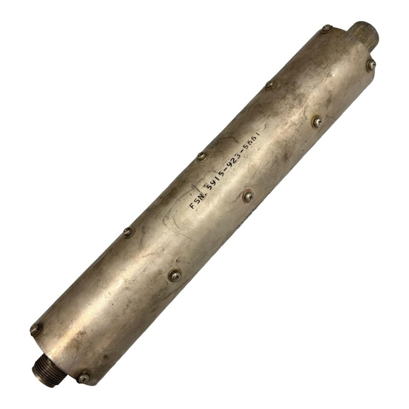 03-01369-001 Raytheon RF Tubular Lowpass Filter LPF HN-type 420Mhz 5915-00-923-5661