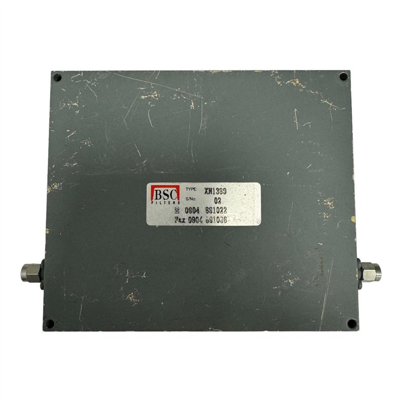 XN1369 BSC Bandreject Notch Filter SMA(m) 2650-2690Mhz