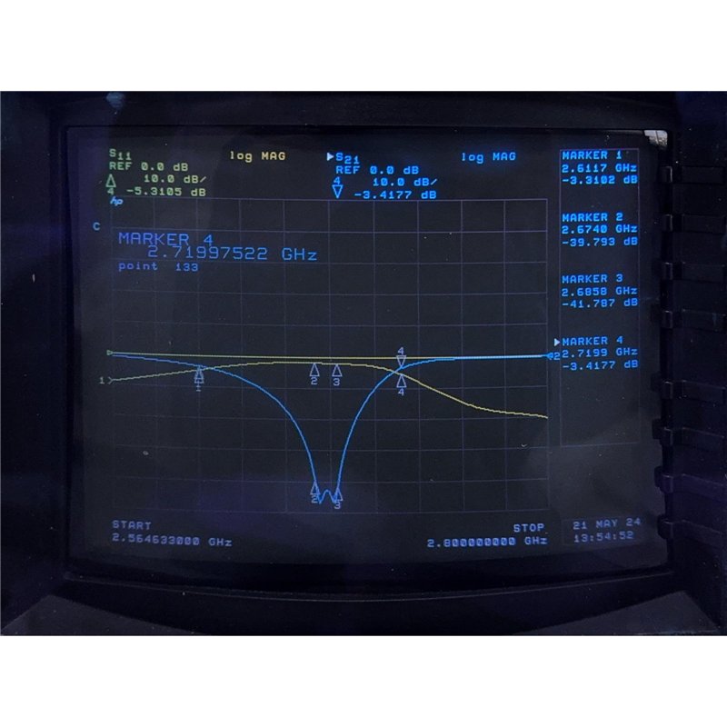 XN1369 BSC Bandreject Notch Filter SMA(m) 2650-2690Mhz