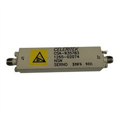 CSA-935783 Celeritek RF Amplfier SMA(f) 7850-9500Mhz 12V G:15db VSWR -18db