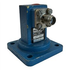 6238/1 MiSanders Waveguide To Coaxial Adapter WR-62 to SMA(f)