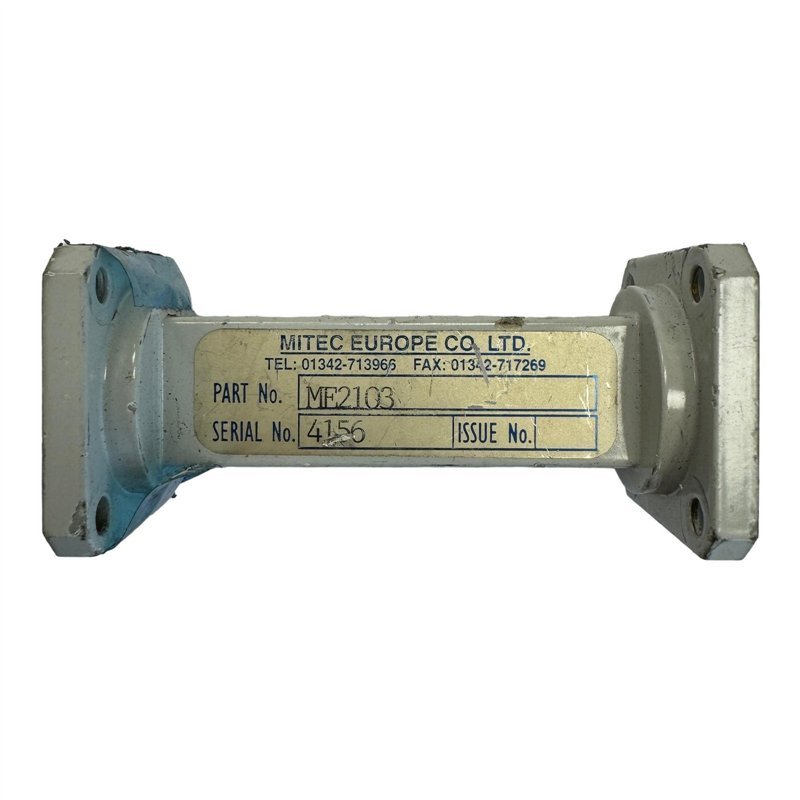ME2103 Mitec Waveguide Fixed Section WR62 WR-62 L:75mm