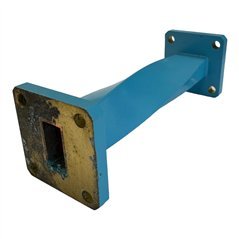 732 Waveguide Fixed Section 90 Degree WR62 WR-62 L:100mm