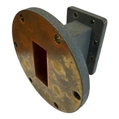 733 Waveguide Fixed Section Flange Adapter WR137 WR-137 L:50mm
