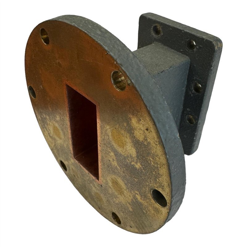 733 Waveguide Fixed Section Flange Adapter WR137 WR-137 L:50mm