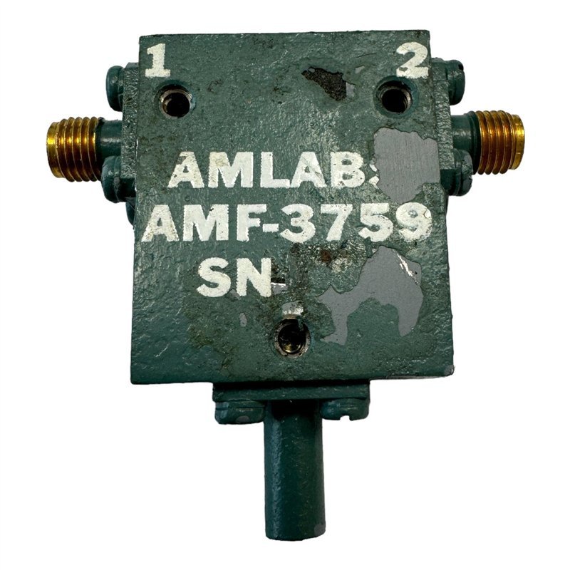 AMF-3759 AMLAB Coaxial Circulator 3700-8000Mhz Vswr -22db Isol -17db Loss 0.5db