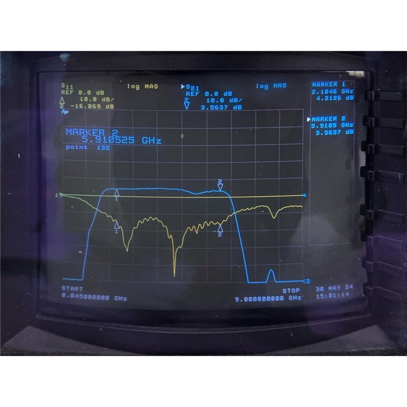 DXAS20358 Dexcel RF Amplifier 2000-6000Mhz G:36db +15Vdc SMA