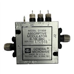 D1954 General Microwave Absorptive Modulator 4-8Ghz SMA