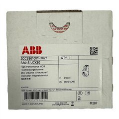 S801S-UCK80 2CCS861001R1627 ABB High Performace Circuit Breaker 1P 80A 250V 82.5X27X95mm