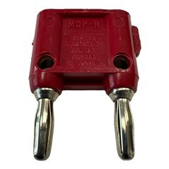 MDP-R Pomona 200K 1% Resistor, Double Banana Plug Red