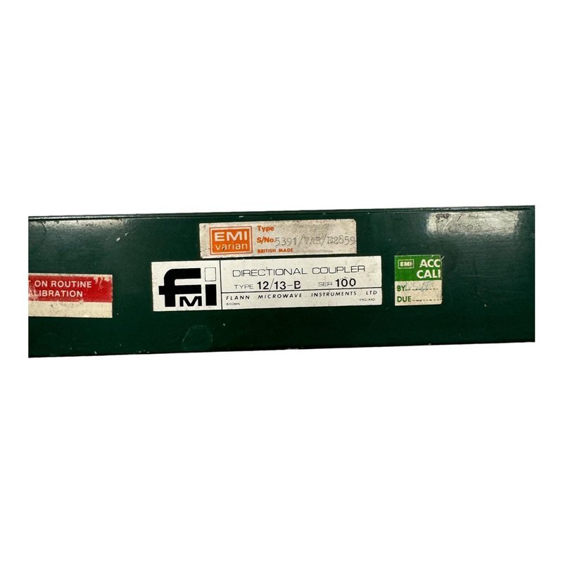 Type 12 13-B Flann Microwave Waveguide Directional Coupler WR-187 WR187 10db