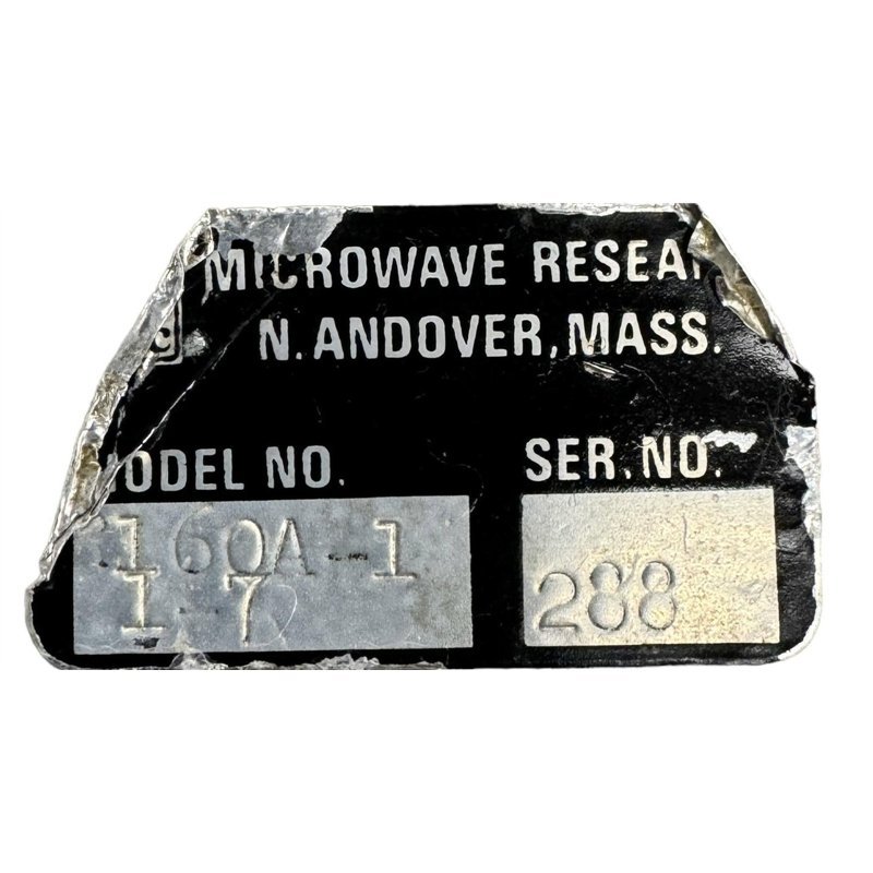 160A-1-1-7 Microwave Research Waveguide Directional Coupler WRD750 WRD-750