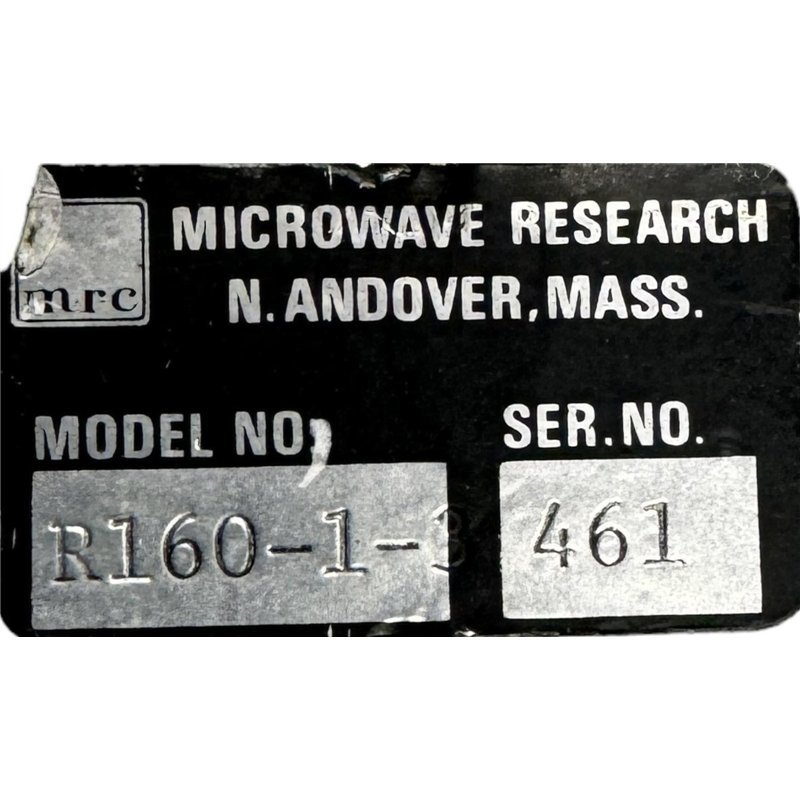R160-1-3 Microwave Research Waveguide Directional Coupler WRD750 WRD-750