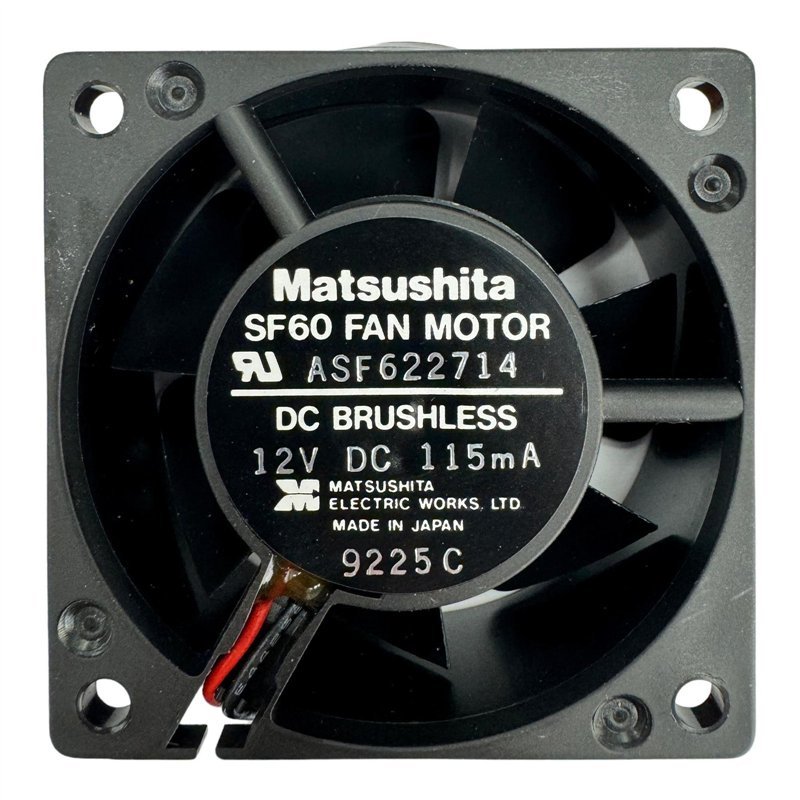 ASF622714 Matsushita Cooling Fan Axial 12Vdc 60x60x25