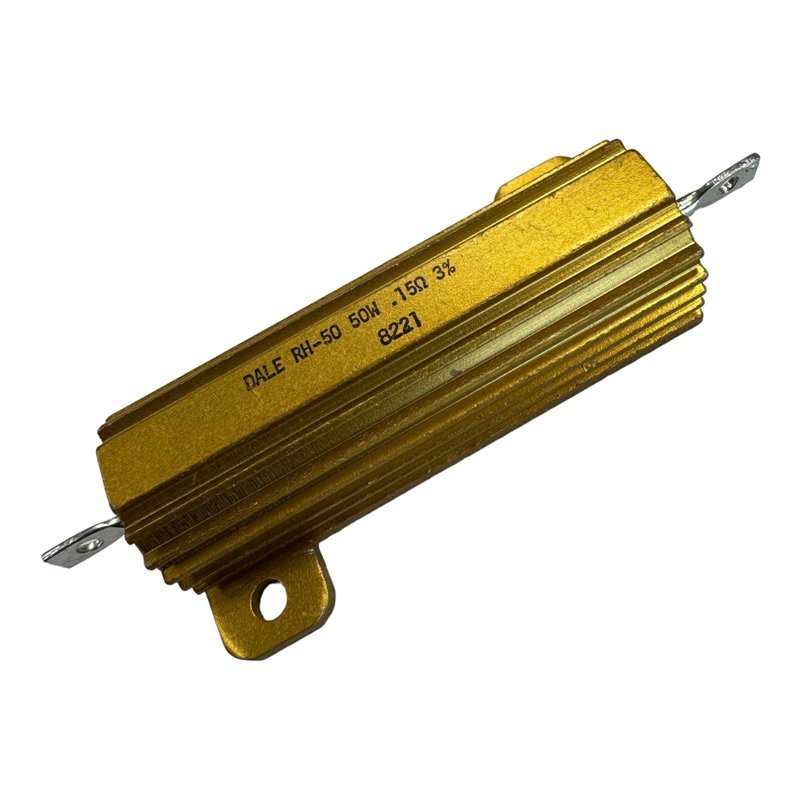 Dale RB50 Resistor 0.15 ohm .15Ω 3% 50W