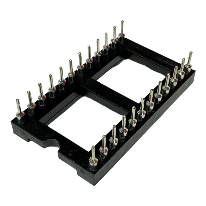 MSIC-624SBA-L Amtek IC Socket 24 Pin Integrated Circuit Socket