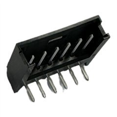 280379-1 TE Connectivity AMPMODU Header 6 POS 2.54mm