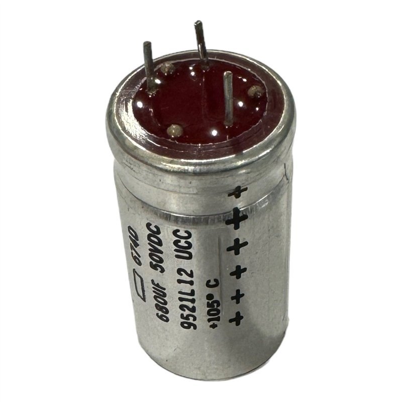 9521L12 674D Nippon Electrolytic Capacitor 680uf 50Vdc