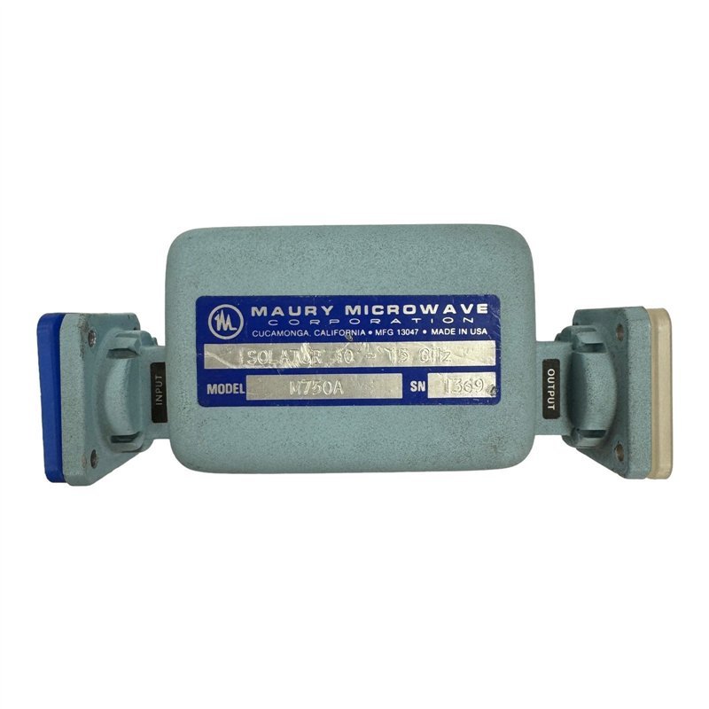 M750A Maury Microwave Waveguide Isolator WR-75 WR75 10000-15000Mhz