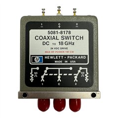 5081-8178 HP Coaxial Switch SPDT DC-18Ghz SMA 24Vdc
