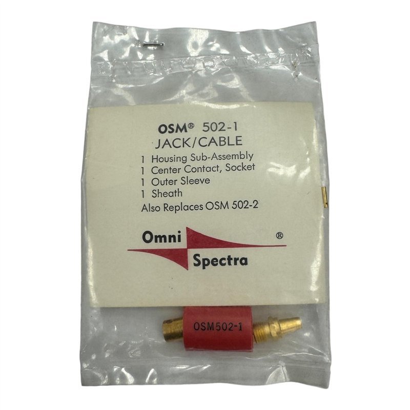 OSM502-1 Omni-Spectra Connector Coaxial SMA (Female) 5935-00-225-9136