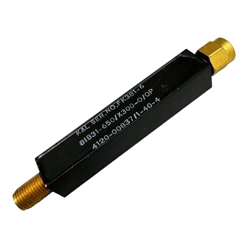 81B31-650/X300-0/0P K&L Microwave RF Filter Bandpass BPF 470-840Mhz SMA