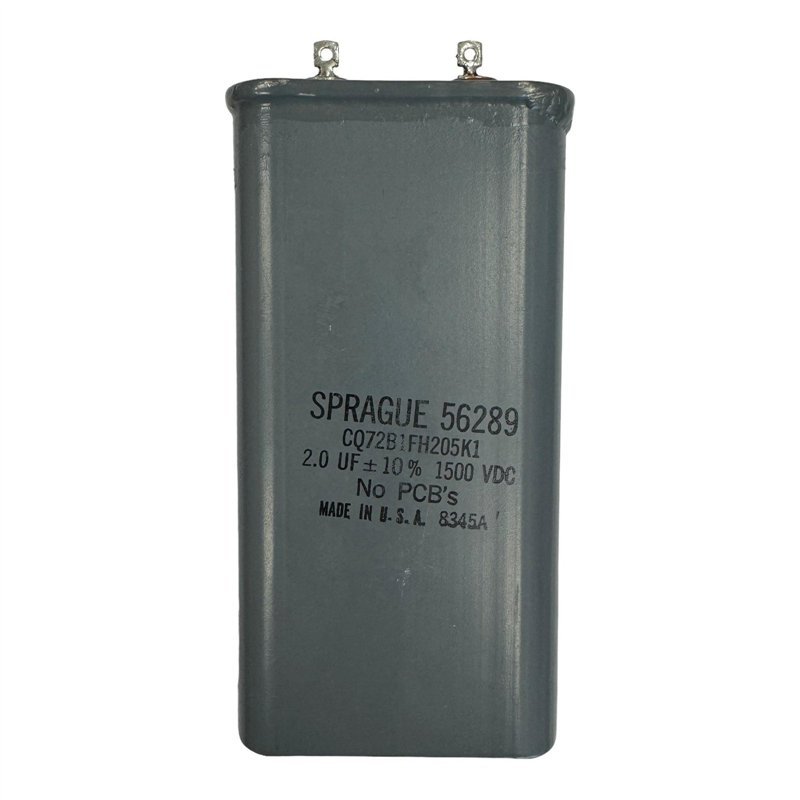 CQ72B1FH205K1 Sprague Paper In Oil Capacitor NON PCB 2.0uf 1500V 120x60x30mm