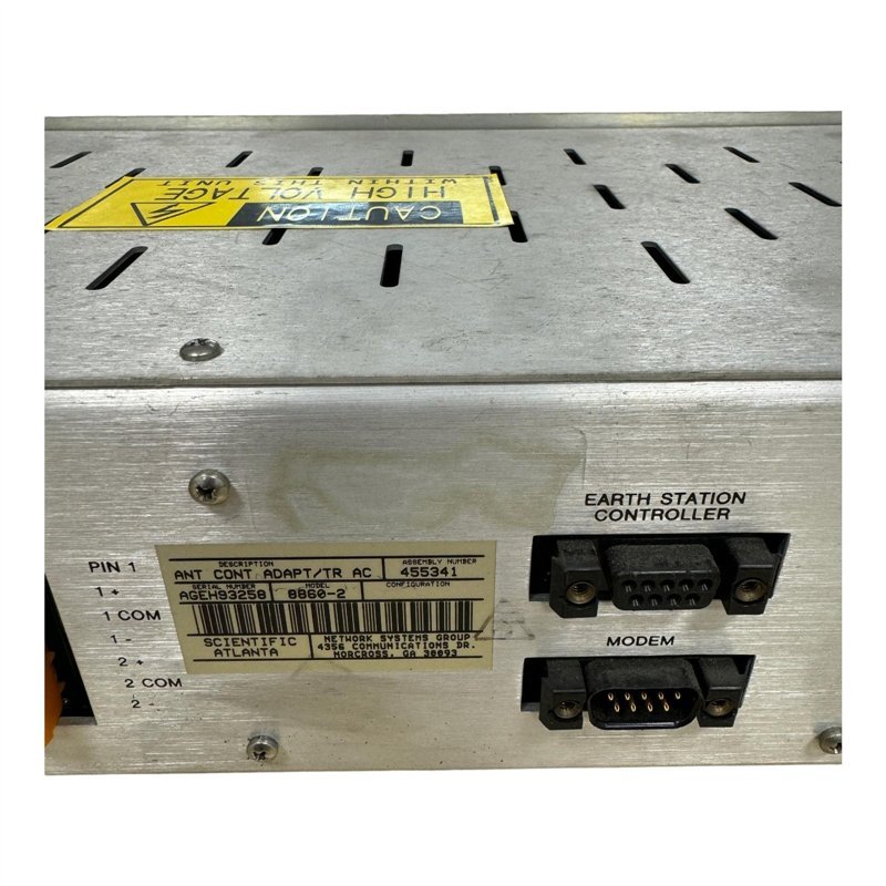 8860-2 8860 455341 Scientific Atlanta Antenna Tracking Controller