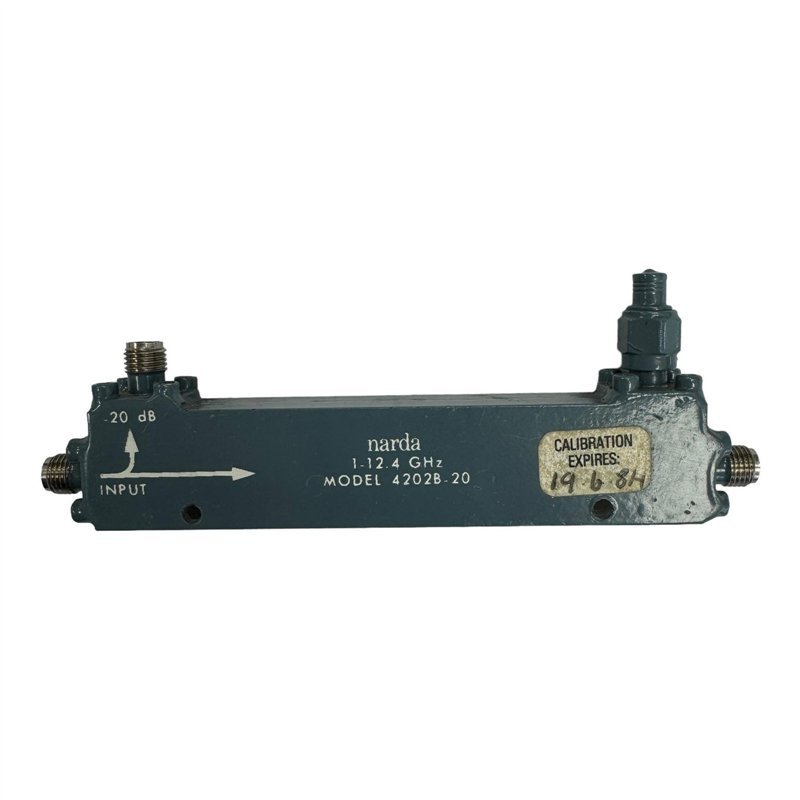 4202B-20 Narda Directional Coupler 1-12.4Ghz 20db SMA