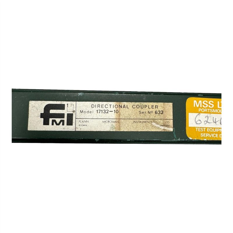 17132-10 Flann Microwave Waveguide Directional Coupler WR75 WR-75 10db 9.84-15.0Ghz