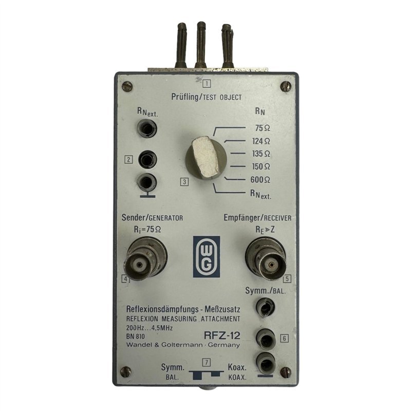 RFZ-12 BN810 Wandel Goltermann Reflexion Measureing Attachment
