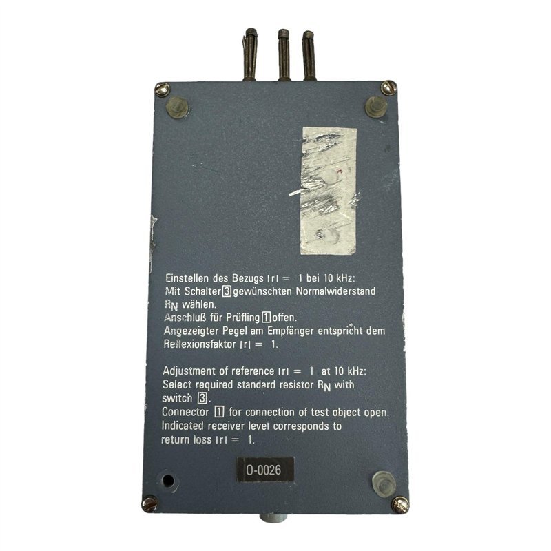 RFZ-12 BN810 Wandel Goltermann Reflexion Measureing Attachment