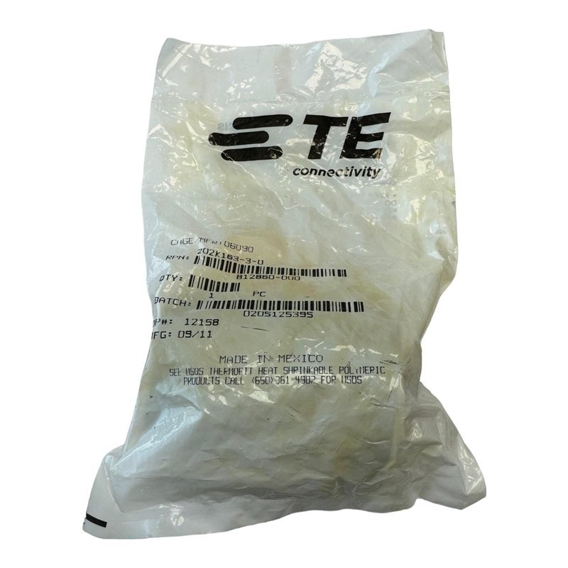 202K163-3-0 812860-000 TE Connectivity Heat Shrink Cable Boot End Cap