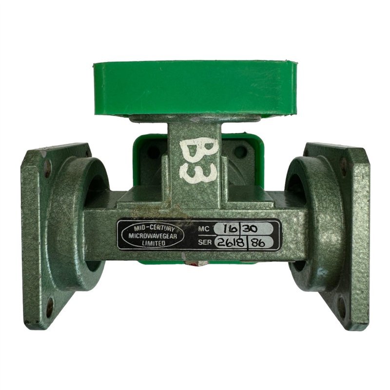 MC16/30 Mid Century Waveguide Crossguide Coupler WR-112 WR112 30db