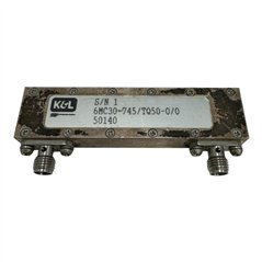 6MC30-745/TQ50-0/0 K&L Microwave RF Filter Bandpass BPF CF 745Mhz 715-770Mhz SMA